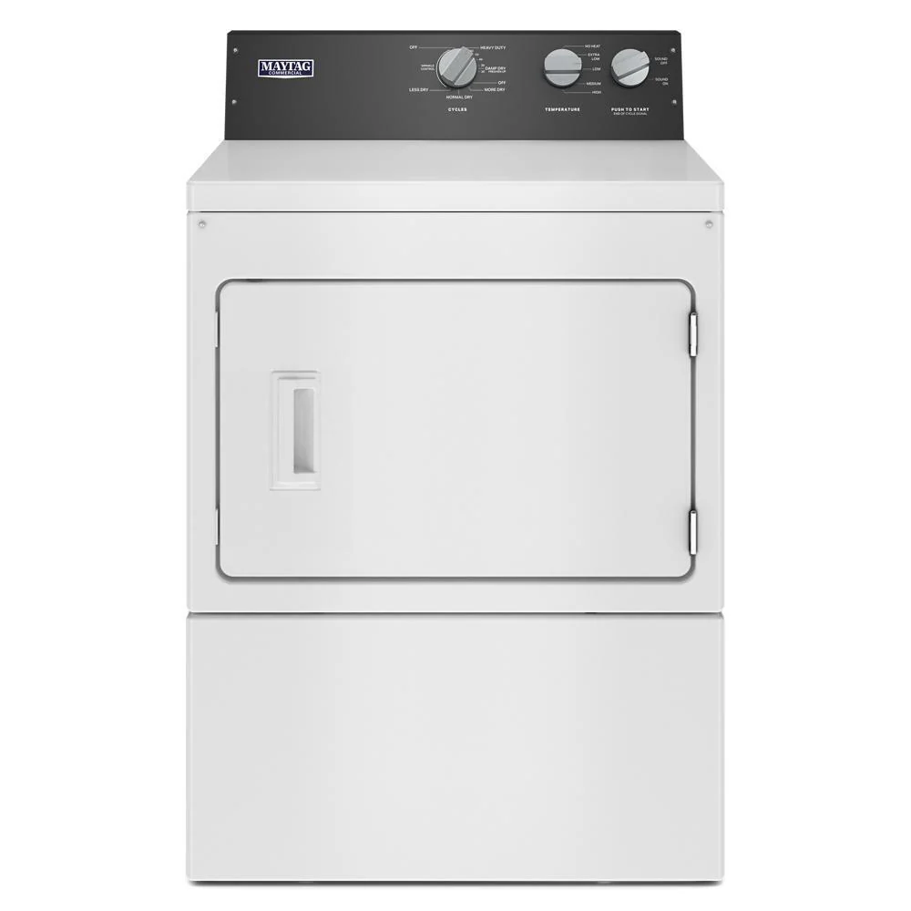 Maytag MEDP585GW Commercial-Grade Residential Dryer - 7.4 cu. ft.