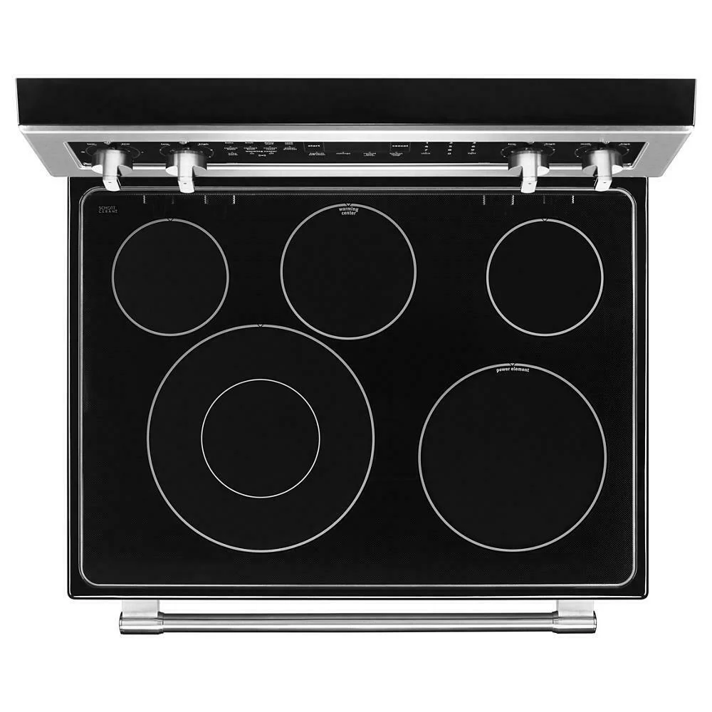 Maytag 30-Inch Wide Electric Range With True Convection And Power Preheat - 6.4 Cu. Ft. - Image 2