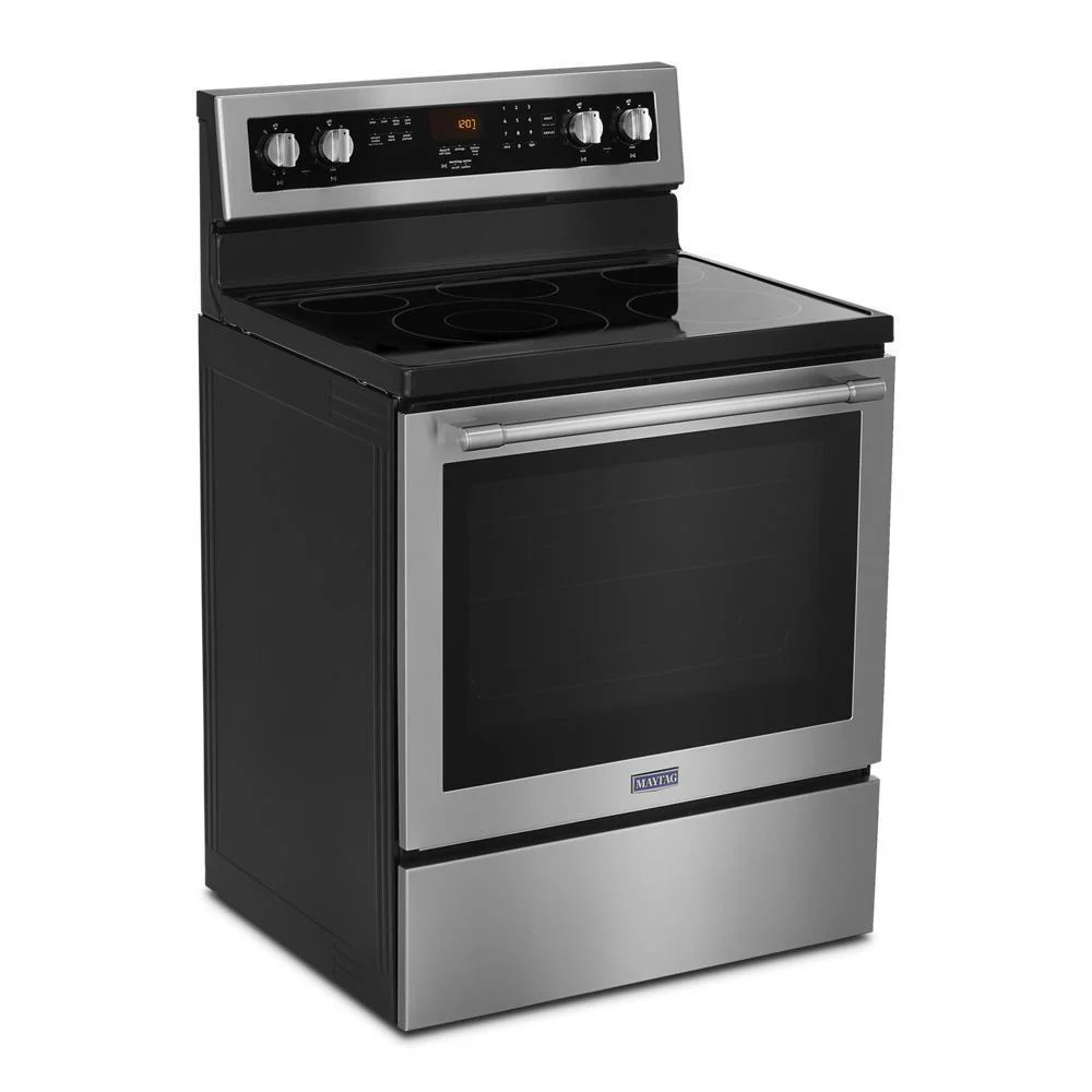Maytag 30-Inch Wide Electric Range With True Convection And Power Preheat - 6.4 Cu. Ft. - Image 7