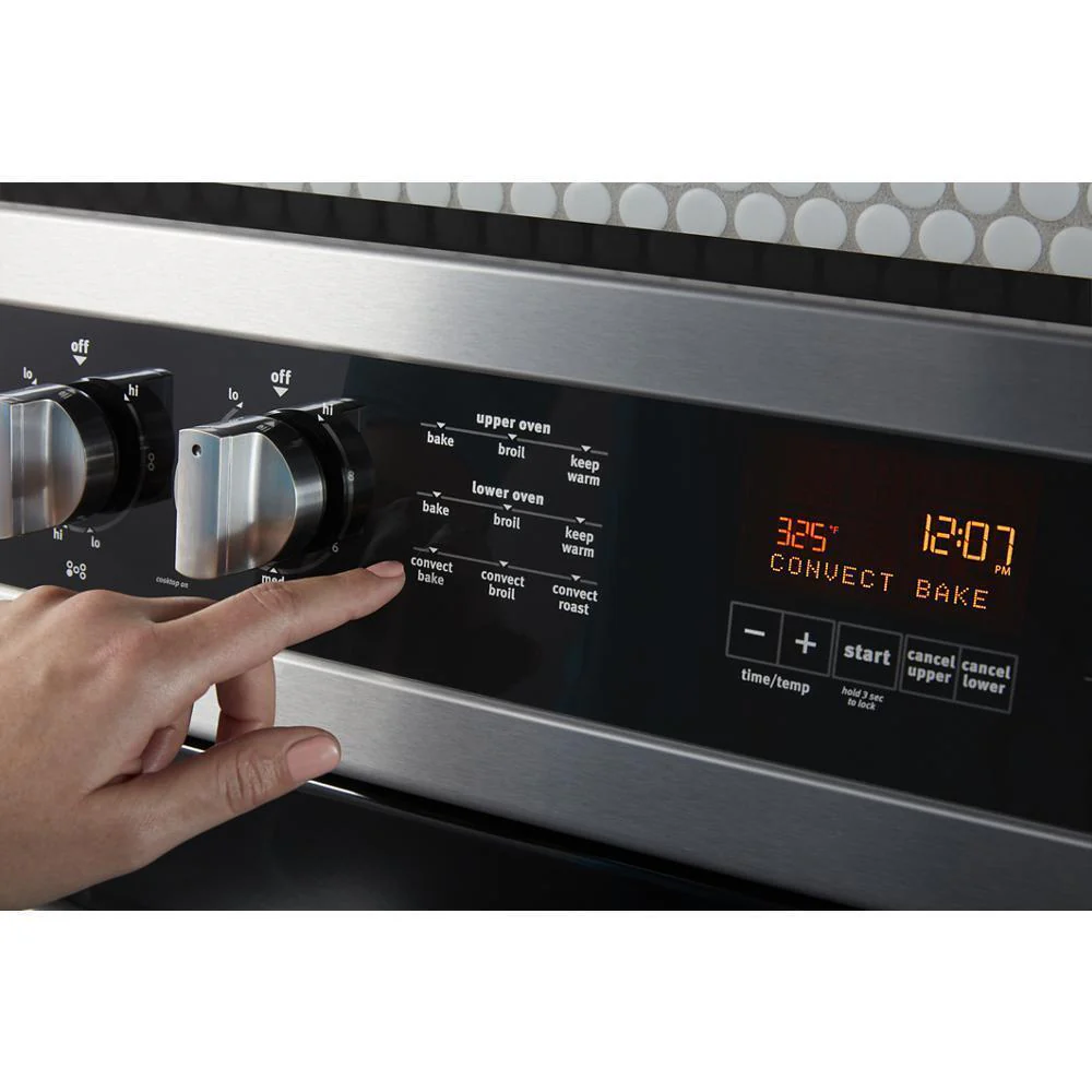 Maytag MET8800FZ 30-Inch Wide Double Oven Electric Range With True Convection - 6.7 Cu. Ft. - Image 14