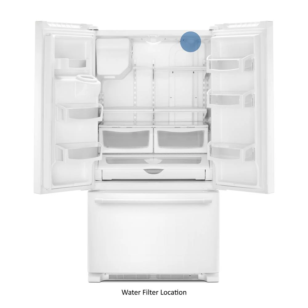 Maytag MFI2570FEW 36-Inch Wide French Door Refrigerator with PowerCold® Feature - 25 Cu. Ft - Image 11