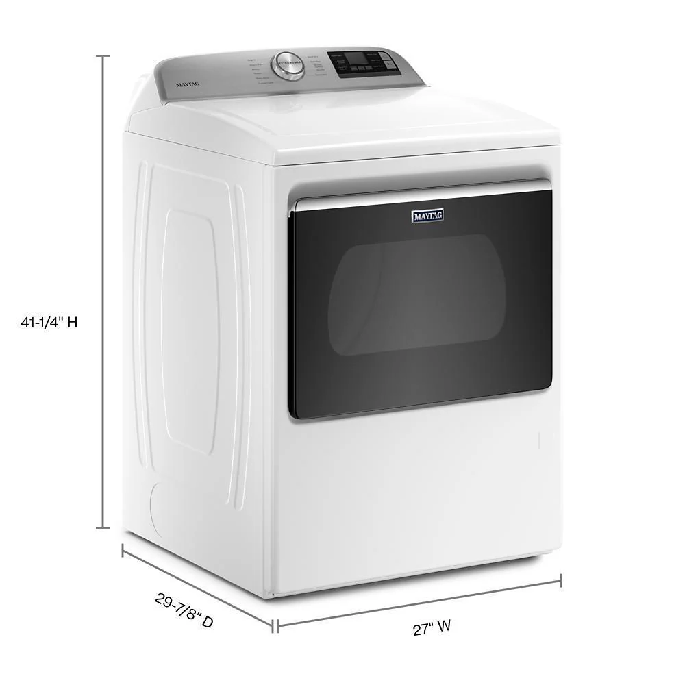 Maytag MGD6230HW Smart Top Load Gas Dryer with Extra Power - 7.4 cu. ft. - Image 6