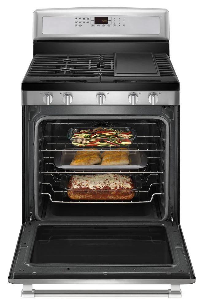 Maytag MGR8850DS 30-inch Wide Gas Range with Convection and Warming Drawer - 5.8 cu. ft. - Image 5