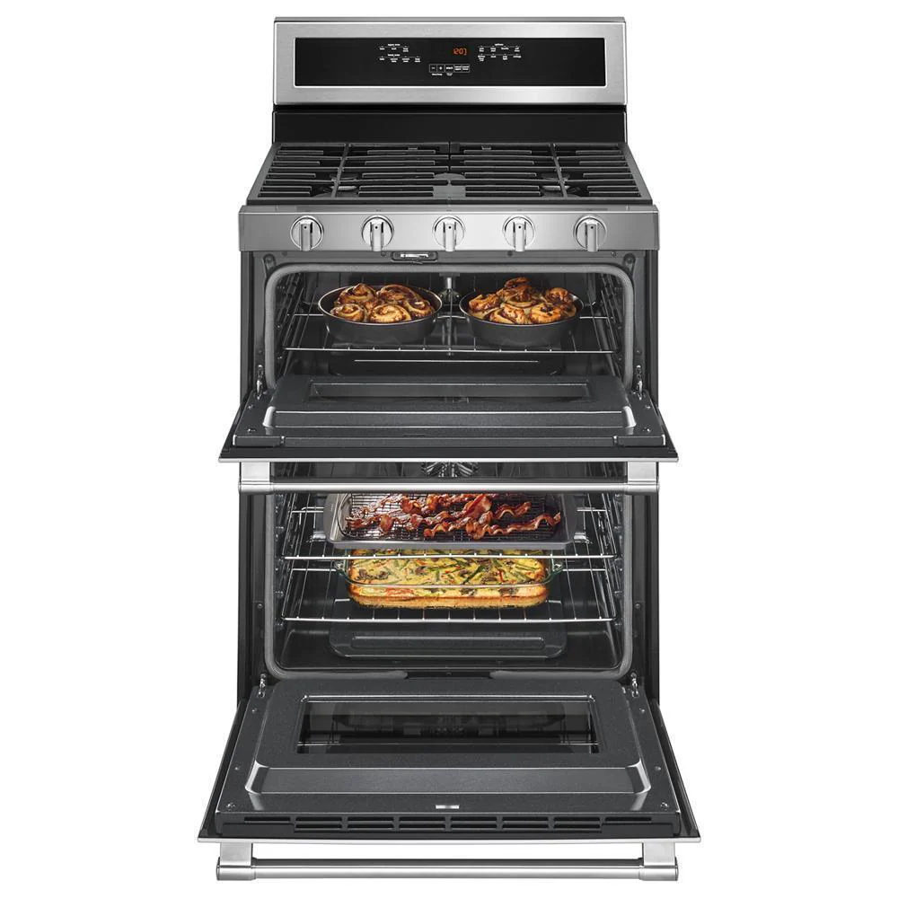 Maytag MGT8800FZ 30-Inch Wide Double Oven Gas Range With True Convection - 6.0 Cu. Ft. - Image 12