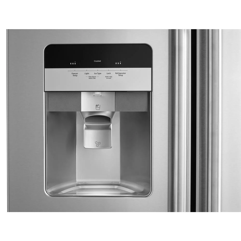 Maytag MSS25C4MGZ 36-Inch Wide Side-by-Side Refrigerator with Exterior Ice and Water Dispenser - 25 Cu. Ft. - Image 3