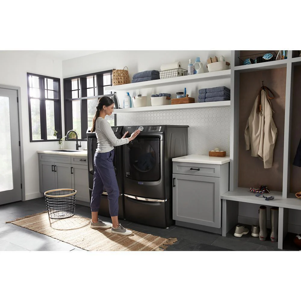 Maytag XHPC155MBK 15.5" Pedestal for Front Load Washer and Dryer with Storage - Image 32