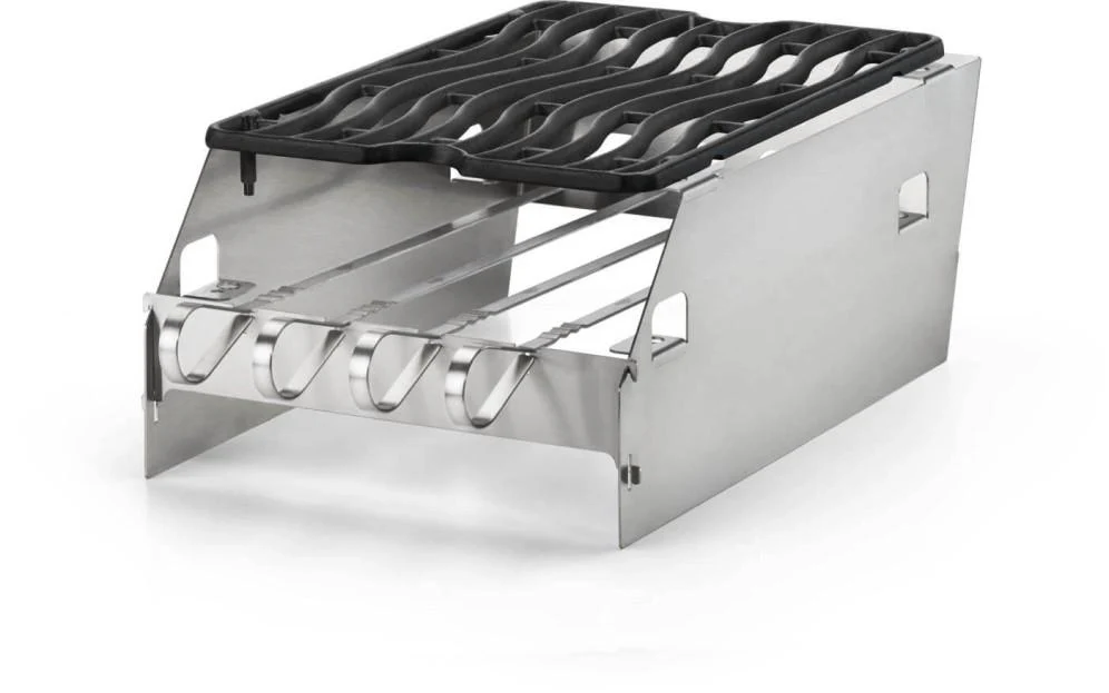 Napoleon Bbq 71301 Side Burner Windshield - Large with Skewer Rack - Image 9