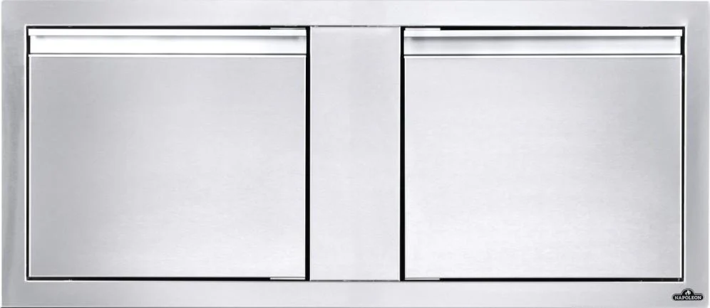 Napoleon Bbq BI42162D 42 x 16 inch Small Double Door, Stainless Steel - Image 2