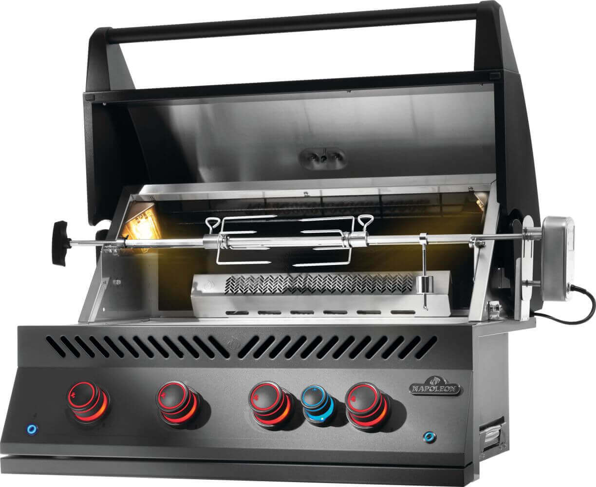 Napoleon Bbq BIG32RBNMK1 Built-In 700 Series 32 with Infrared Rear Burner , Natural Gas, Matte/Matt Black - Image 9