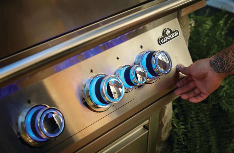 Napoleon Bbq BIG32RBNSS1 Built-In 700 Series 32 with Infrared Rear Burner , Natural Gas, Stainless Steel - Image 10