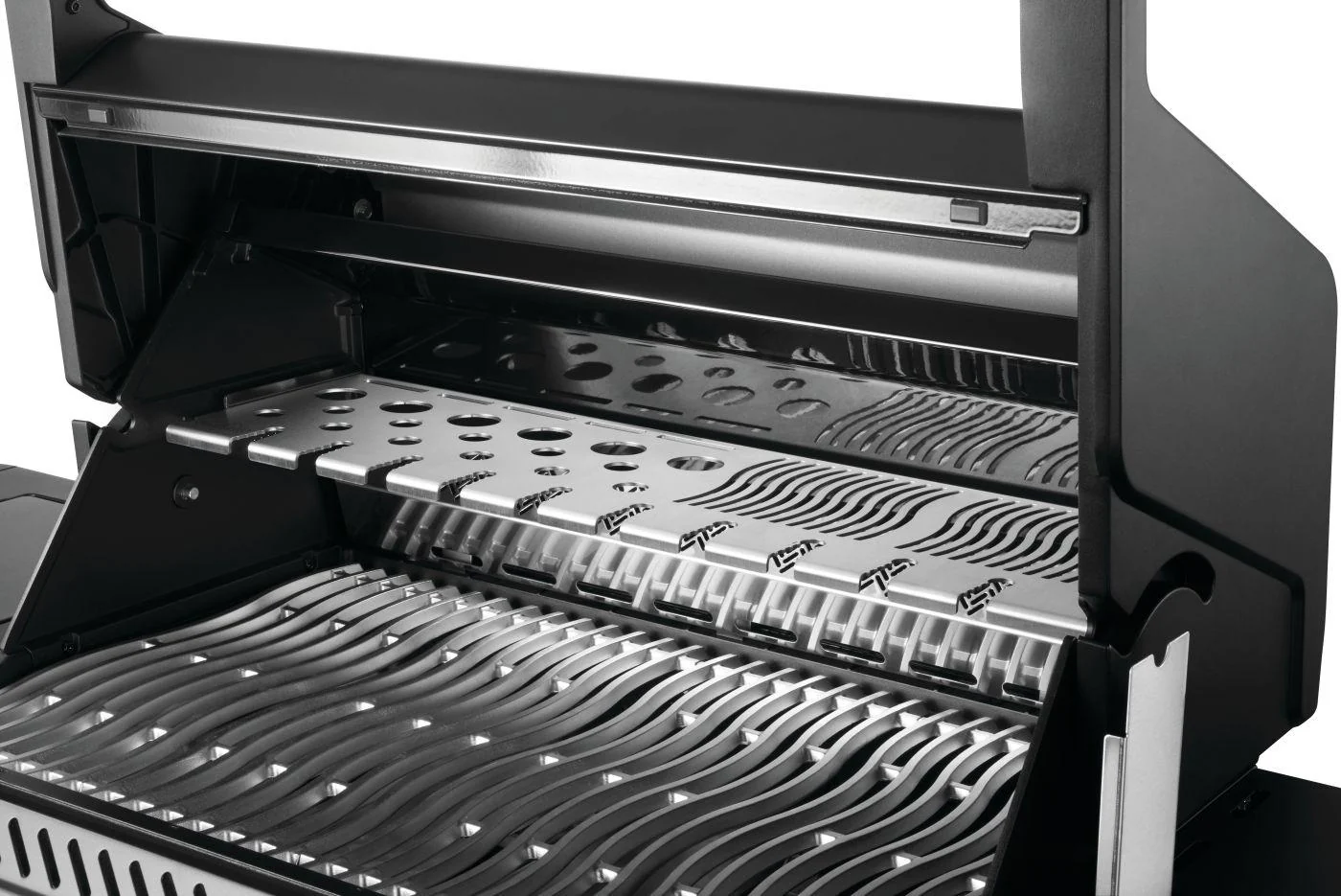 Napoleon Bbq P500VXRSIBNKPHM Phantom Prestige 500 Connected RSIB with Infrared Side and Rear Burner , Natural Gas, Matte/Matt Black - Image 3