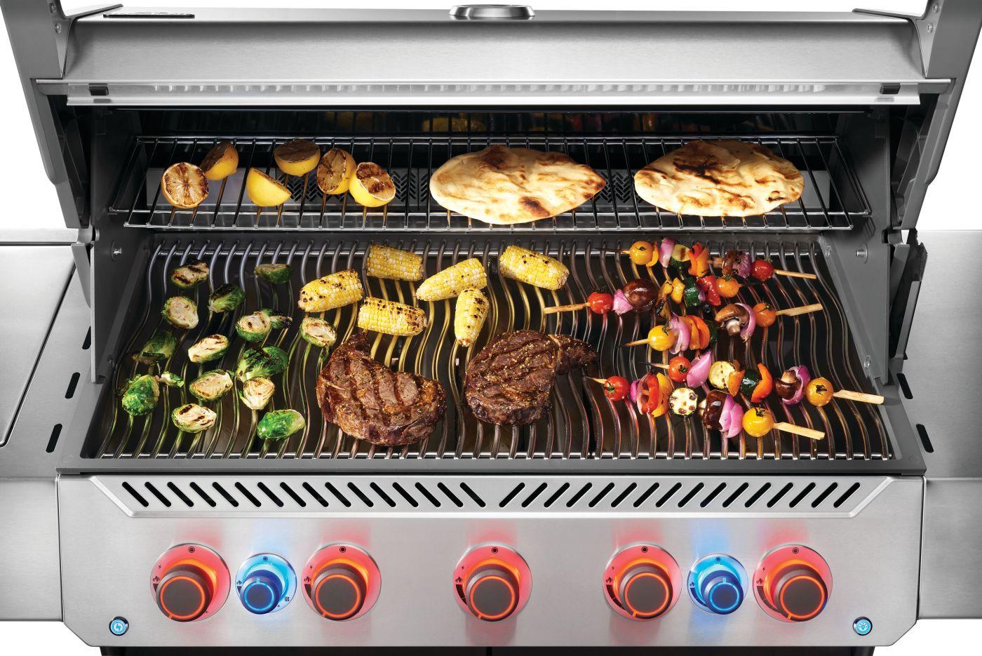 Napoleon Bbq P665VRSIBNSS Prestige 665 RSIB with Infrared Side and Rear Burner , Natural Gas, Stainless Steel - Image 13