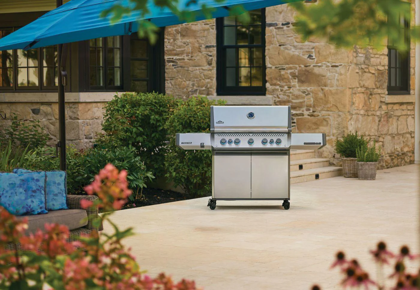 Napoleon Bbq P665VRSIBNSS Prestige 665 RSIB with Infrared Side and Rear Burner , Natural Gas, Stainless Steel - Image 14