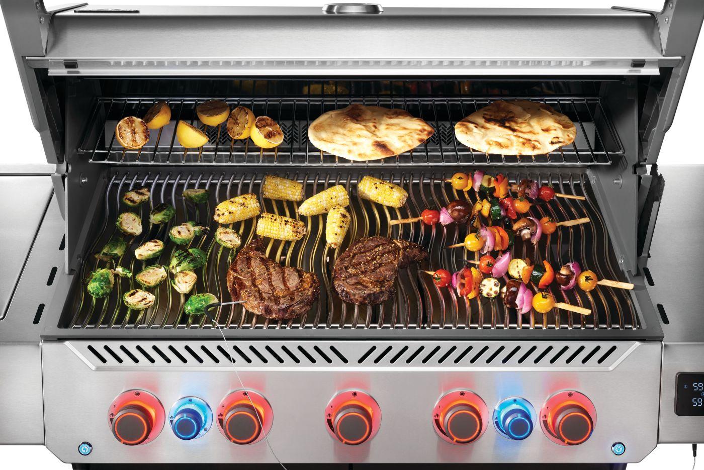 Napoleon Bbq P665VXRSIBNSS Prestige 665 Connected RSIB with Infrared Side and Rear Burner , Natural Gas, Stainless Steel - Image 4