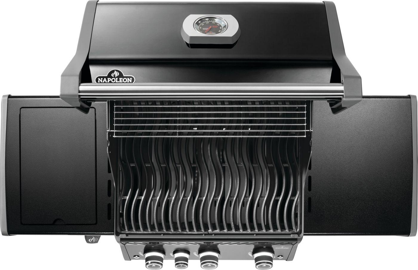 Napoleon Bbq RP425SIBNK2 Rogue PRO 425 SIB with Infrared Side Burner , Natural Gas, Black - Image 3