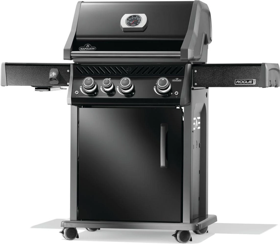 Napoleon Bbq RP425SIBNK2 Rogue PRO 425 SIB with Infrared Side Burner , Natural Gas, Black - Image 6