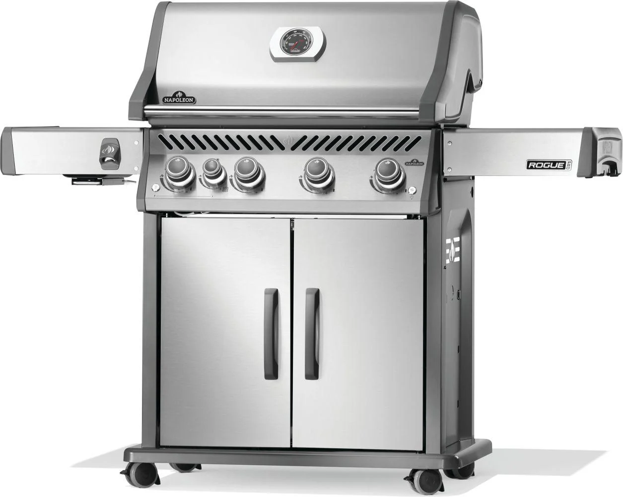 Napoleon Bbq RP525SIBPSS2 Rogue PRO 525 SIB with Infrared Side Burner , Propane, Stainless Steel - Image 4