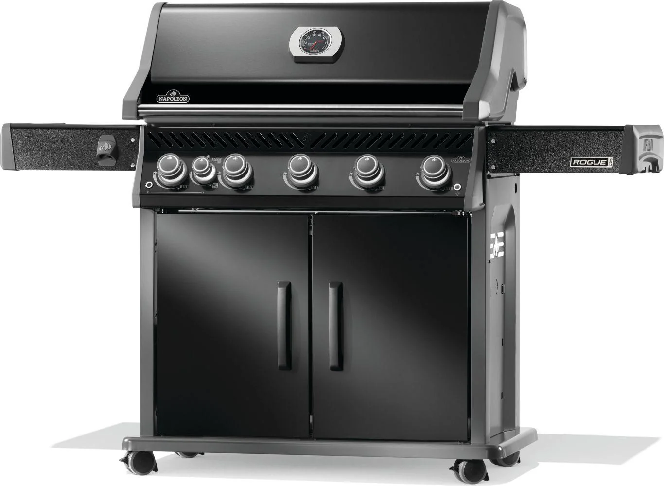 Napoleon Bbq RP625SIBNK2 Rogue PRO 625 SIB with Infrared Side Burner , Natural Gas, Black - Image 4