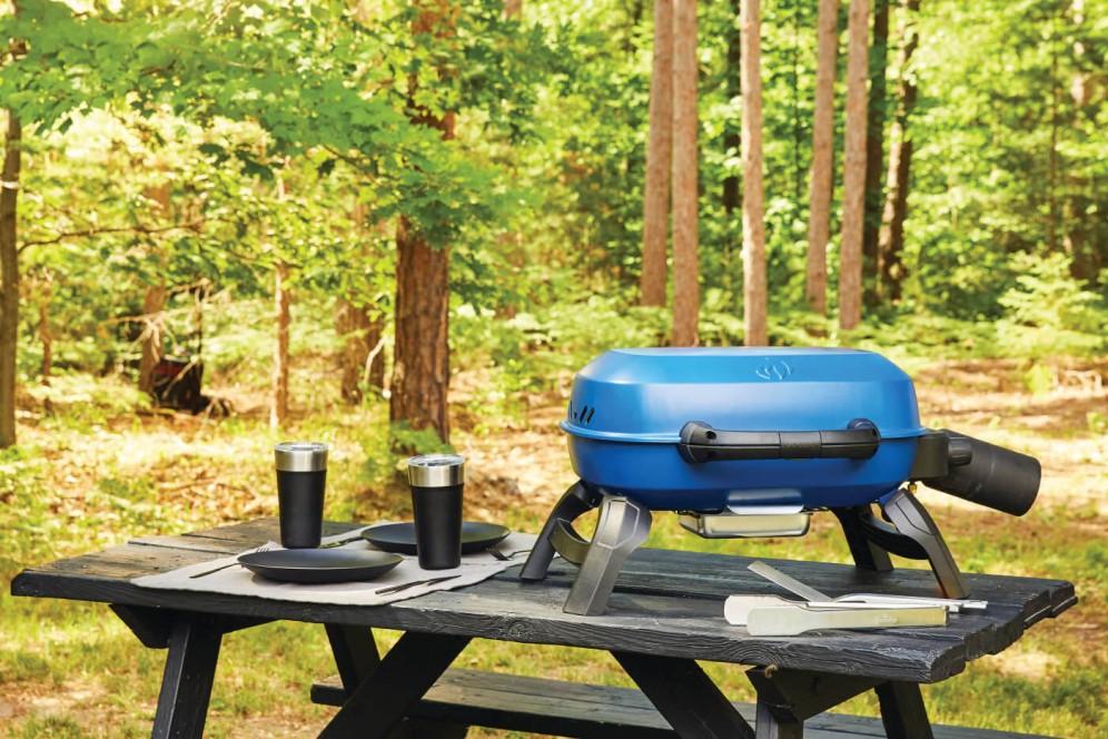 Napoleon Bbq TQ240BL TravelQ 240 Portable Gas Grill , Propane, Blue - Image 9