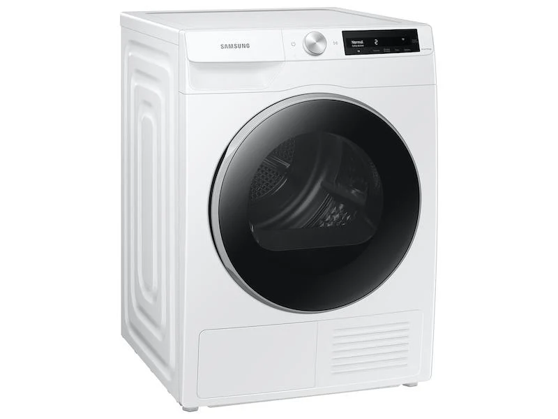 Samsung DV25B6900HW 4.0 cu. ft. Heat Pump Dryer with AI Smart Dial and Wi-Fi Connectivity in White - Image 3