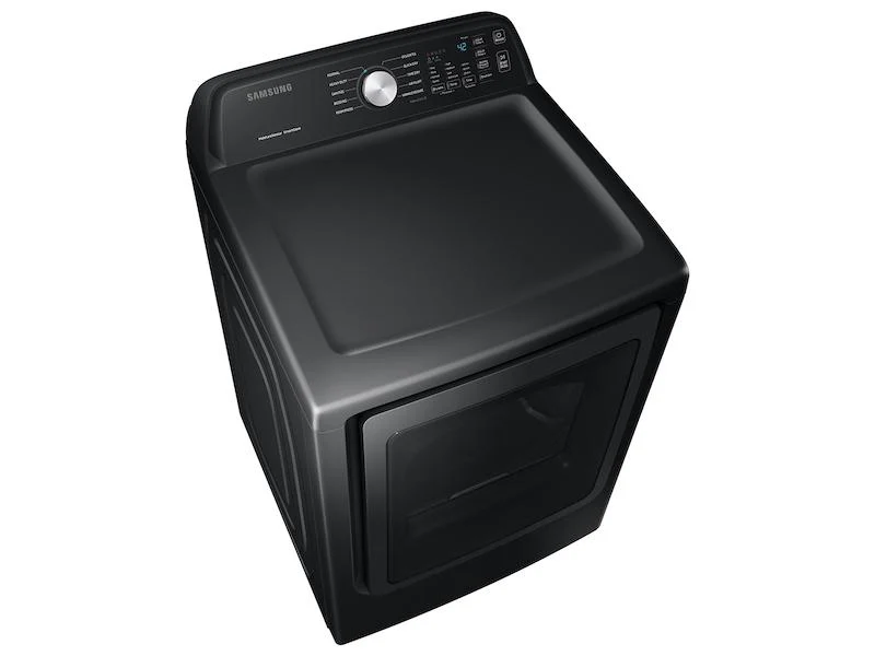 7.4 cu. ft. Electric Dryer with Sensor Dry in Brushed Black - Image 4