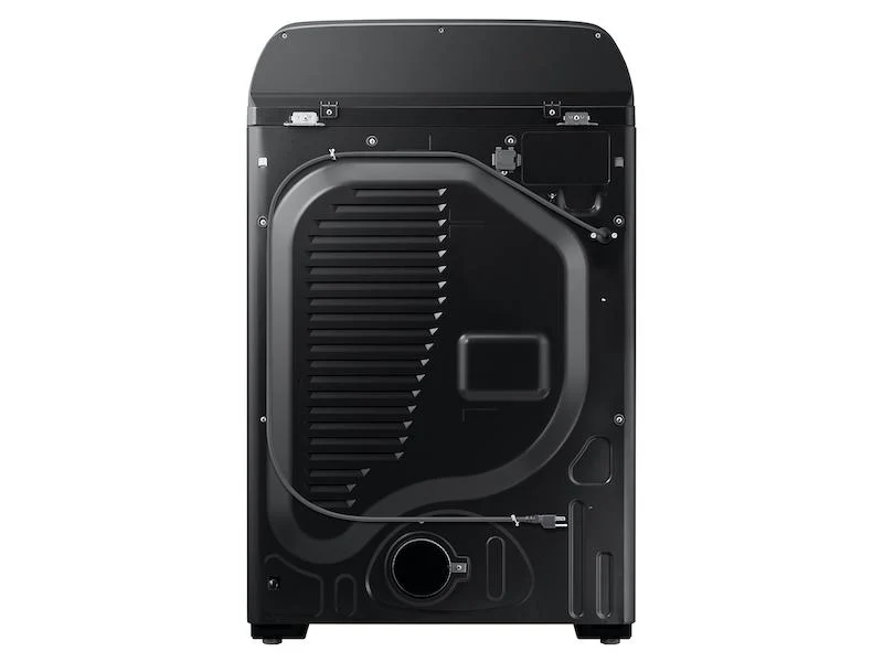Samsung DVE50R5200V 7.4 cu. ft. Capacity Electric Dryer with Sensor Dry in Brushed Black - Image 11