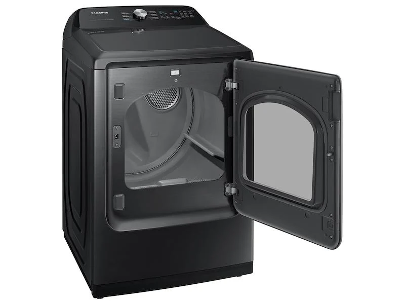 Samsung 7.4 cu. ft. Smart Electric Dryer with Steam Sanitize  in Brushed Black - Image 5