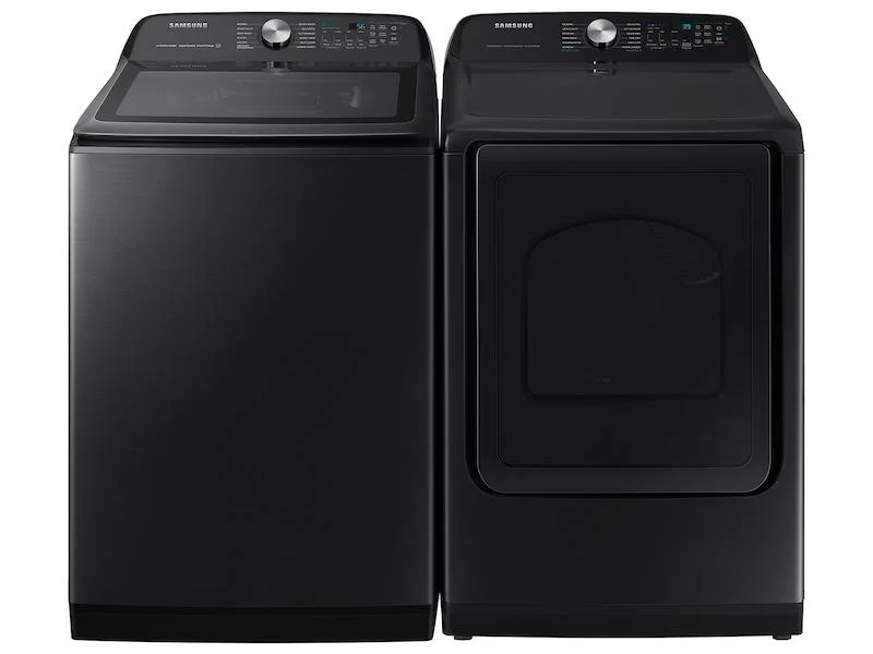 Samsung 7.4 cu. ft. Smart Electric Dryer with Steam Sanitize  in Brushed Black - Image 6