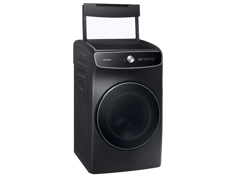 Samsung DVE60A9900V 7.5 cu. ft. Smart Dial Electric Dryer with FlexDry™ and Super Speed Dry in Brushed Black - Image 5
