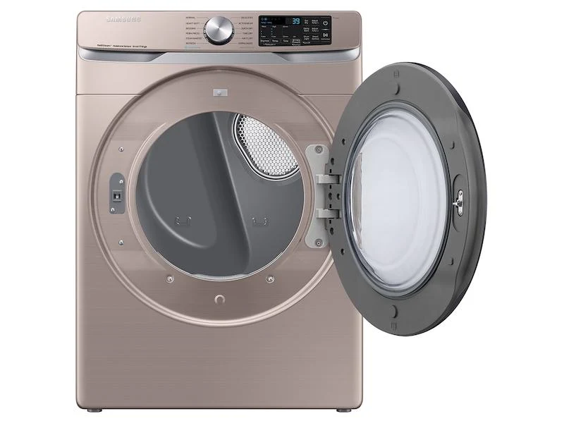 Samsung DVG45B6300C 7.5 cu. ft. Smart Gas Dryer with Steam Sanitize+ in Champagne - Image 7