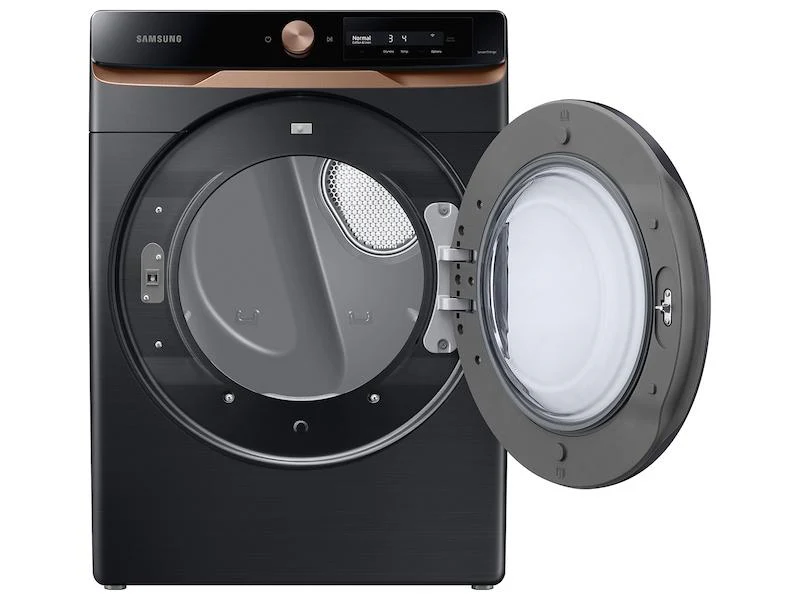 Samsung 7.5 cu. ft. AI Smart Dial Gas Dryer with Super Speed Dry and MultiControl™ in Brushed Black - Image 3