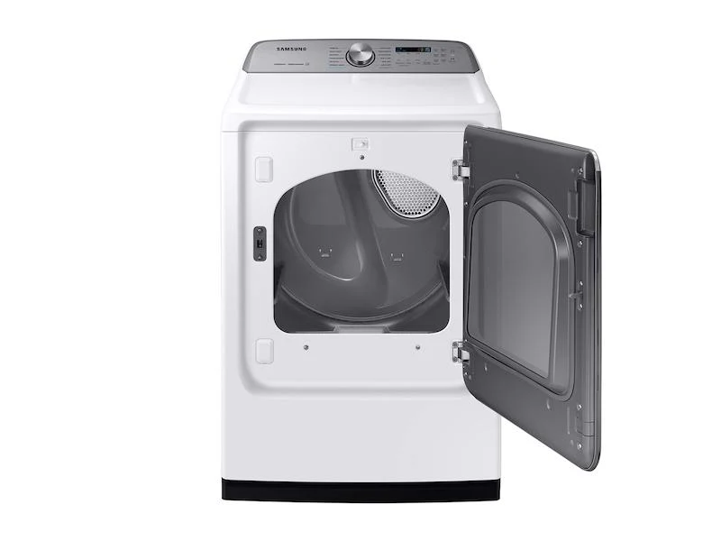 Samsung DVG54R7600W 7.4 cu. ft. Gas Dryer with Steam Sanitize+ in White - Image 10