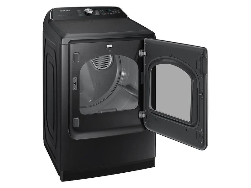 Samsung DVG55CG7100VA3 7.4 cu. ft. Smart Gas Dryer with Steam Sanitize+ in Brushed Black - Image 5
