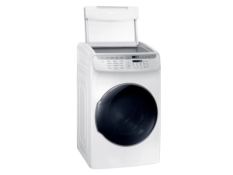Samsung DVG55M9600W 7.5 cu. ft. Smart Gas Dryer with FlexDry™ in White - Image 9