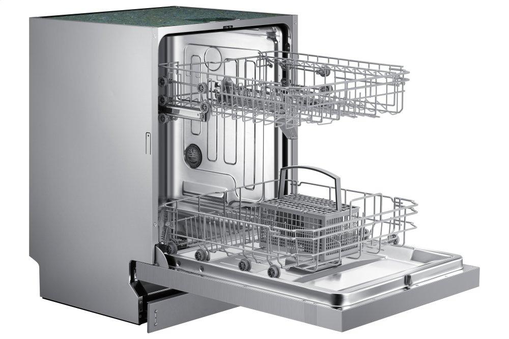 Samsung DW60R2014US Front Control 52 dBA ADA Dishwasher in Stainless Steel - Image 8