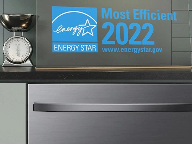 Samsung DW80B7071UG AutoRelease Smart 42dBA Dishwasher with StormWash+™ and Smart Dry in Black Stainless Steel - Image 6