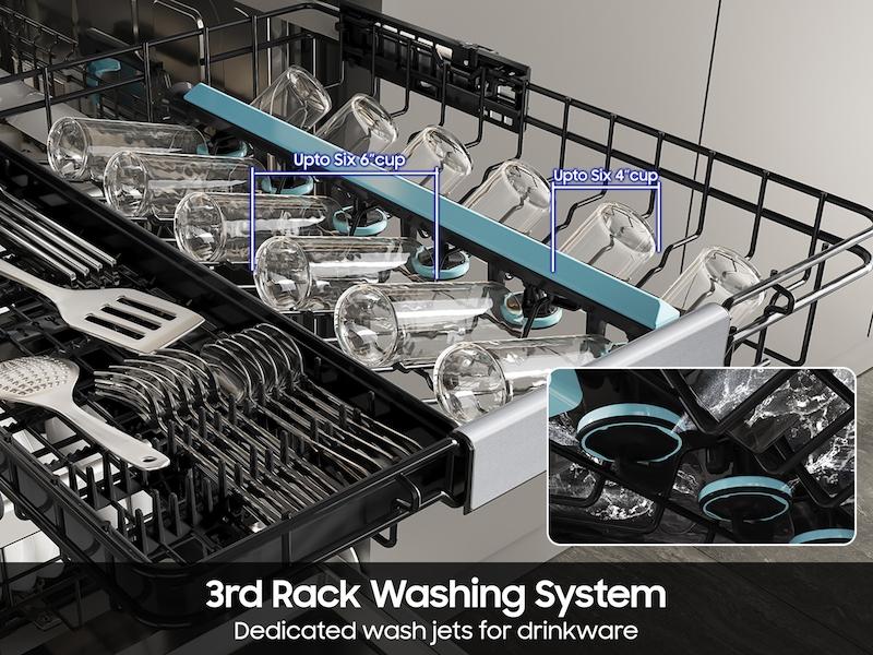 Samsung DW90F89P0USR Bespoke Smart Dishwasher - Image 5