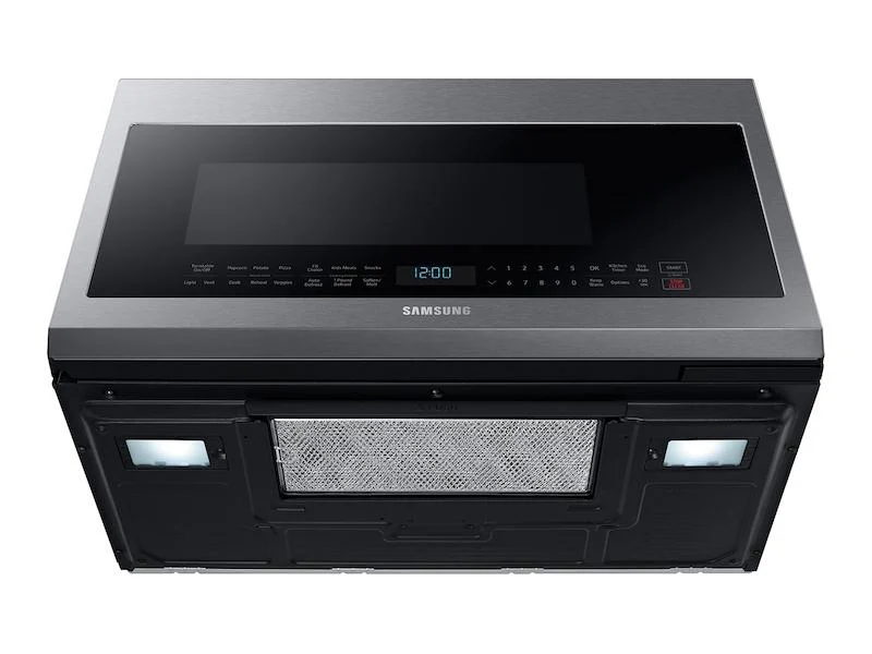 Samsung 2.1 cu. ft. Over-the-Range Microwave with Sensor Cooking in Fingerprint Resistant Stainless Steel - Image 3
