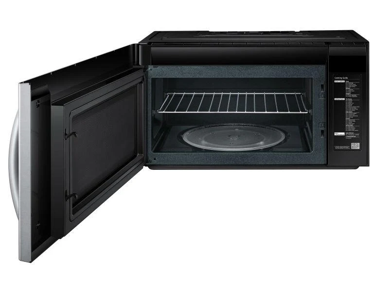 Samsung 2.1 cu. ft. Over-the-Range Microwave with Sensor Cooking in Fingerprint Resistant Stainless Steel - Image 3