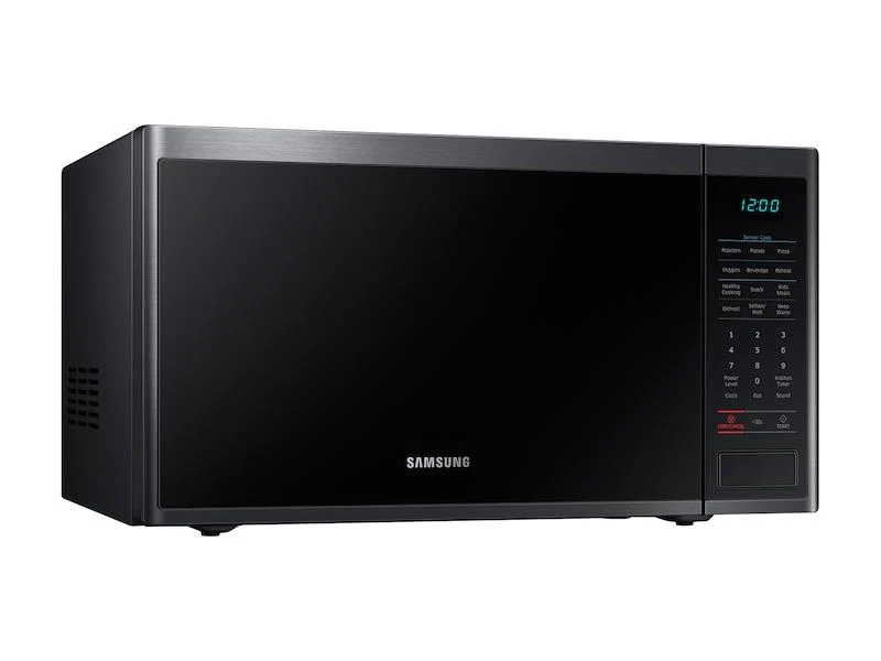 Samsung MS14K6000AG 1.4 cu. ft. Countertop Microwave with Sensor Cooking in Fingerprint Resistant Black Stainless Steel - Image 6