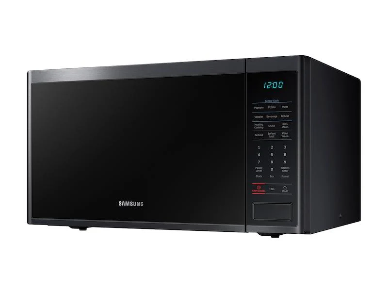 Samsung MS14K6000AG 1.4 cu. ft. Countertop Microwave with Sensor Cooking in Fingerprint Resistant Black Stainless Steel - Image 7