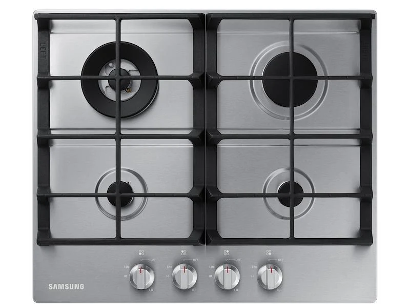 24" Gas Cooktop in Stainless Steel - Image 4
