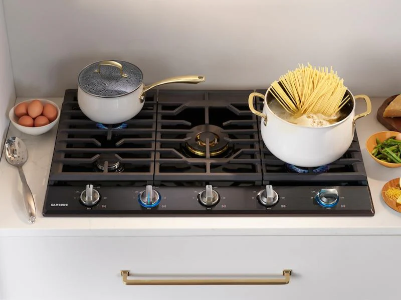 Samsung NA36N7755TG 36" Gas Cooktop with 22K BTU True Dual Power Burner (2018) - Image 3