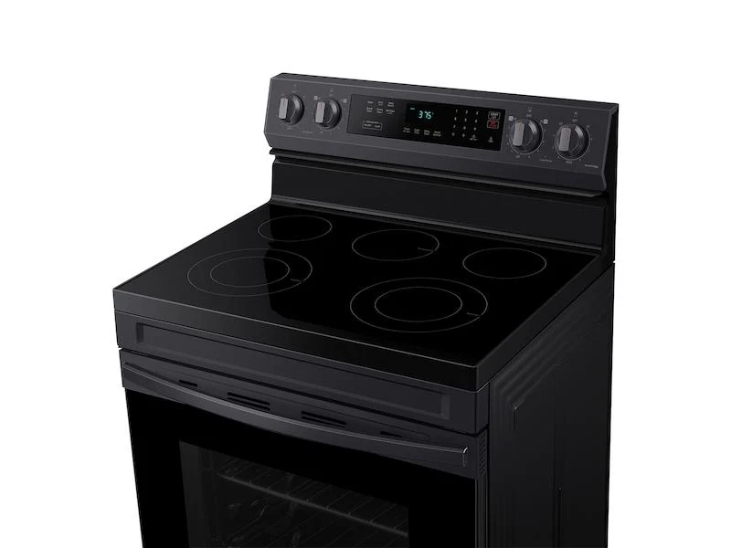 Samsung NE63A6311SG 6.3 cu. ft. Smart Freestanding Electric Range with Rapid Boil™ & Self Clean in Black Stainless Steel - Image 7