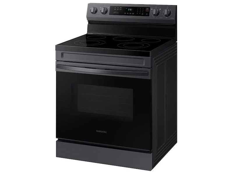 Samsung NE63A6311SG 6.3 cu. ft. Smart Freestanding Electric Range with Rapid Boil™ & Self Clean in Black Stainless Steel - Image 8