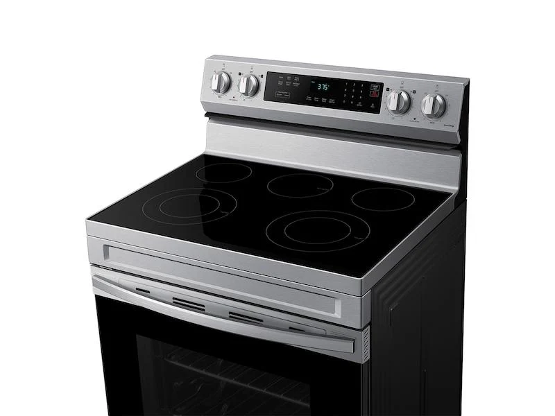 Samsung NE63A6311SS 6.3 cu. ft. Smart Freestanding Electric Range with Rapid Boil™ & Self Clean in Stainless Steel - Image 7