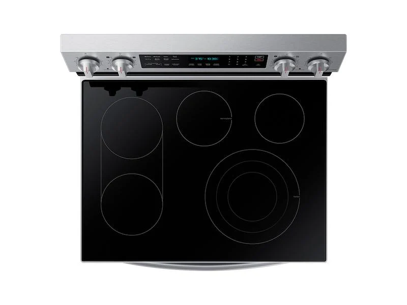 Samsung NE63A6711SS 6.3 cu. ft. Smart Freestanding Electric Range with No-Preheat Air Fry, Convection+ & Griddle in Stainless Steel - Image 6