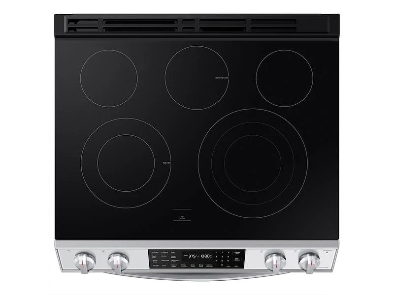 Samsung Bespoke 6.3 cu. ft. Smart Front Control Slide-In Electric Range with Air Fry - Image 8