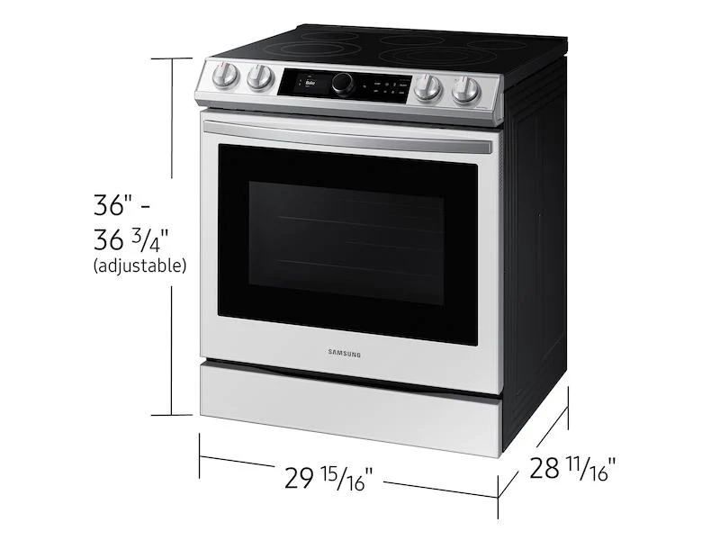 Samsung Bespoke Smart Slide-in Electric Range 6.3 cu. ft. with Smart Dial - Image 3