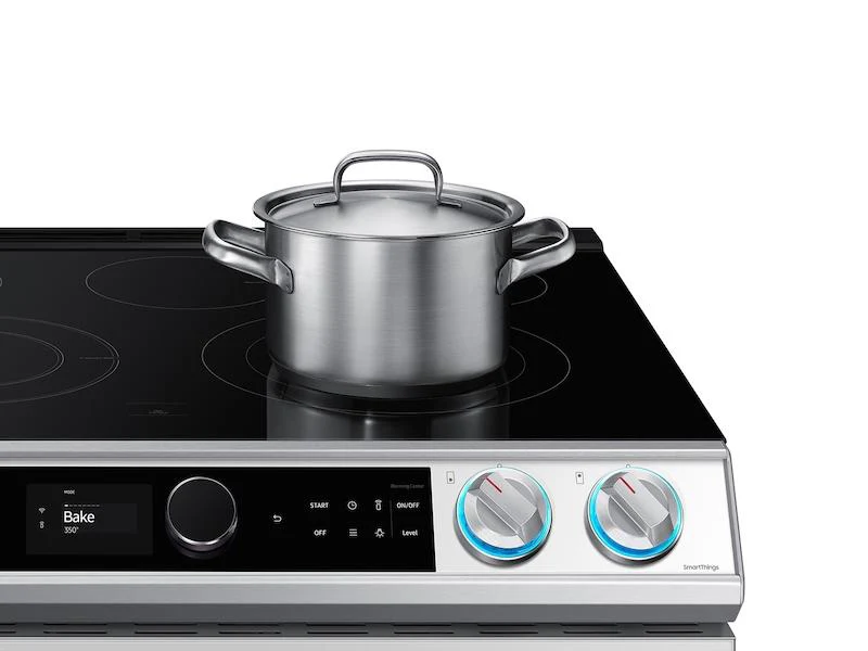 Samsung Bespoke Smart Slide-in Electric Range 6.3 cu. ft. with Smart Dial - Image 6